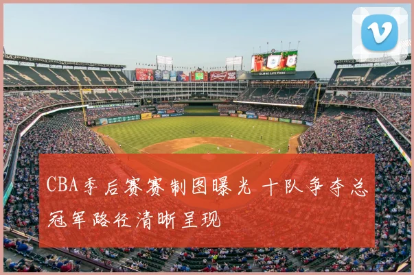 CBA季后赛赛制图曝光 十队争夺总冠军路径清晰呈现